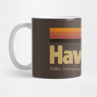 Visit Hawkins Indiana - Vintage 80s Tshirt Mug